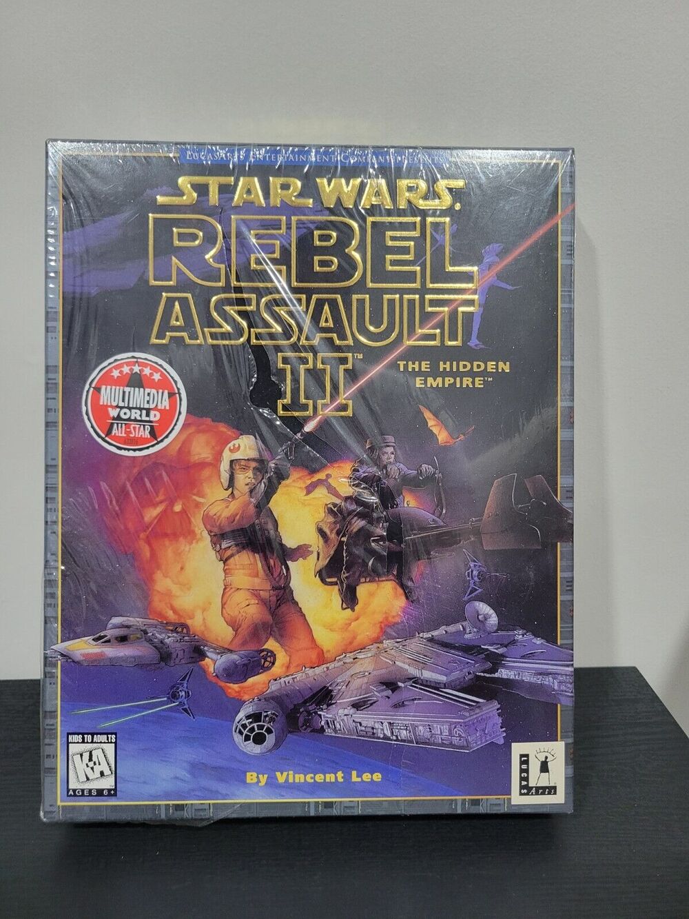 Star Wars: Rebel Assault II 2 The Hidden Empire BIG BOX (PC 1995) NEW! - RARE!